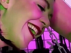 Pegging and Fisting in Transparent Latex