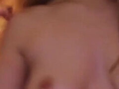 Veľké kozy, Kuřba, Brunetka, Žena, Masturbácia, Z pohľadu účastníka, Pička, Sólo