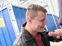 Anal, Sucer une bite, Homosexuelle, Branlette thaïlandaise, Hard, Muscle, De plein air, Public