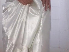 Enthousiasteling, Aziatisch, Travestiet, Sperma shot, Alleen