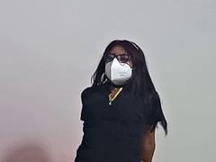 STEPMOTHER COMES FROM WORK AND NOTICES THAT HER HUSBAND IS NOT HOME. SHE FUCKS WITH HER STEPSON