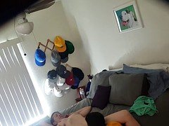 Brunett, Spionera, Voyeur, Fru