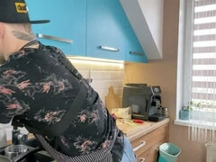 Bad Volodya and his way of making Asian rice. Cooking and fucking