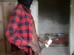 18, 아마추어, 흑인, 핸드잡, 혼자, 청소년