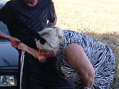 Ερασιτέχνης, Χοντρή γυναίκα, Πίπα, Σπέρμα στο στόμα της, Ώριμη, Εκτός, Κατούρημα