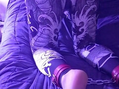 Amatéri, Bdsm, Bondáž, Dominancie, Nohy, Fetiš, Koža, Sólo