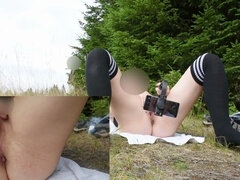 Sexy body, mommy, outdoor