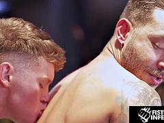 Hairy Brachalli Takes Deans Fist in Jockstrap Glory