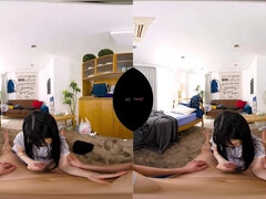 Japanese randy harlot VR crazy porn clip