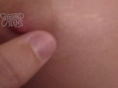 素人, ズームショット, フィストファック, オナニー, オマンコ, 剃毛, 長身, ティーン