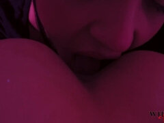 Amateur Threesome With Kinky Teen Lesbians Hungry For Some Cock -WHORNY FILMS - Blowjob