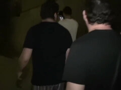 엉덩이, 미인, 체코인, 젖꼭지, 파티, 공개적인, 보지, 청소년