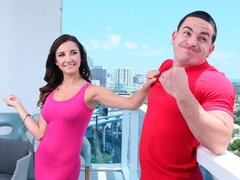 フェラチオ, 茶髪の, バック, 手コキする, ラティーナ, なめる, 淫乱熟女, オマンコ