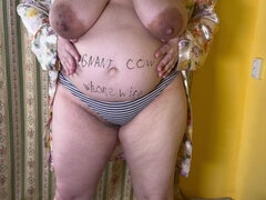 Amateur, Culo grande, Tetas grandes, Engañando, Corrida, Humillación, Embarazada, Solo