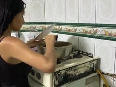 Ερασιτέχνης, Μαύρος, Χοντρούλα, Ευρωπαίος, Σπιτικό, Διαφυλετικό, Ώριμη γυναίκα, Έφηβος