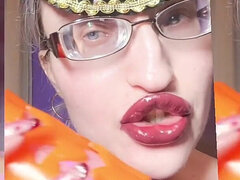 Blondýna, Dominace, Femdom, Fetiš, Brýle, Milf žcbp, Milenka