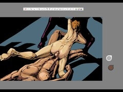 Grosser schwanz, Schwarz, Papi, Schwul, Gruppe, Muskel, Orgie, Strumpfhose