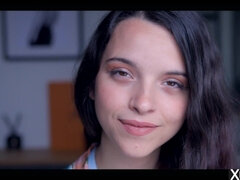 Stor kuk, Avsugning, Brunett, Grovt språk, Doggystyle, Dominans, Hd, Liten och nätt