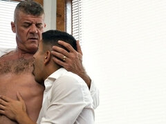 Anal, Lécher le cul, Homosexuelle, Embrassement, Maigrichonne