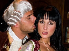 Beautiful Sarah Twain swallows tasty semen after anal penetration