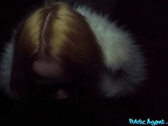 Arsch, Blondine, Blasen, Schwanz, Jeans, Pov, Hintern versohlen, Titten