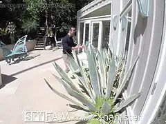 SPYFAM Sneaky big dick step dad fucks step daughter