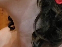 Amazing Bi Curious Cuckold, Helping His Wife to Give Pleasure to Lover, Massive Cum Load