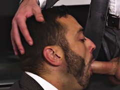 In den arsch, Grosser schwanz, Blasen, Schwul, Hardcore, Büro