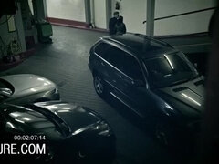 Brunetka, Na obličej, Čtveřice, Skupina, Spodní prádlo, Vyhublá, Punčochy, Voyeur