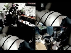 18 ans, Africain, Amateur, Noire, Brunette brune, Allemand, Latex, Adolescente