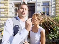 Lepotice, Fafanje, Nevesta, Češka, Dress, Prvoosebno snemanje seksa, Obrito, Wedding