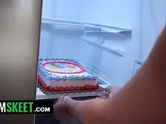 If she was thirsty enough to steal her chief' cake, she can eat his dong too