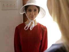 お尻, フェラチオ, 茶髪の, バック, 目瞪口呆, 毛深い, 手コキする, ティーン