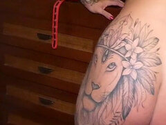 Amaterji, Rit, Velika rit, Ženska, Samozadovoljevanje, Zrela, Nude, Solo