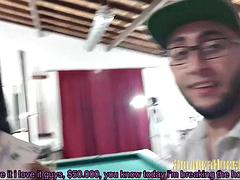 Amatör, Stor kuk, Stora tuttar, Avsugning, Sperma shot, Hardcore, Latina, Tuttar