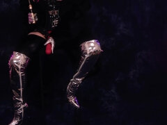 Kötözés – fegyelmezés, Szőke, Francia, Német, Hd, Gumi, Érett feleség, Nézőpont