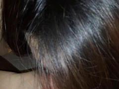 Leie, Asiatisch, Grosser schwanz, Schwarz, Blasen, Chinesisch, Schwarz, Interrassisch