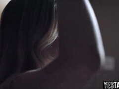 Phat funbags nubile daughter has 3some with stepmother and stepfather