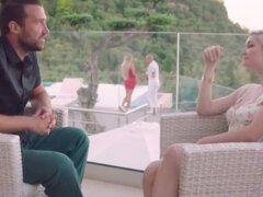 Stora tuttar, Blondin, Avsugning, Närbild, Ansiktsbehandling, Hardcore, Hotell, Fitta