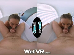 WETVR Lucky Hung Creep Virtual Reality Bathing Fuck And Creampie