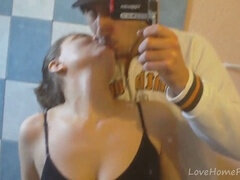 Amateur, Mamada, Pareja, Corridas