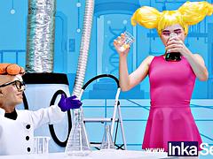 Dexxxter Pounds Pregnant Latina Stepsister De Des Tight Anus and Blasts Her with Thick Cum for