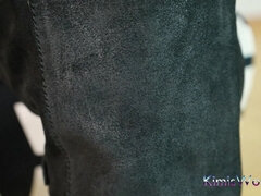 Afrikaner, Sort, Fod fetish, Hæle, Hjemmelavet, Nylonstrømper, Solo