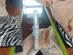 Amatorka, Z odbytu do ust, Duży tyłek, Płeć żeńska, Masturbacja, Mamuśka, Orgazm, Zabawki