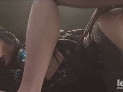 Anal, Stor stjärt, Gapande