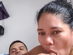 Bride Drinking Her Little Bottle