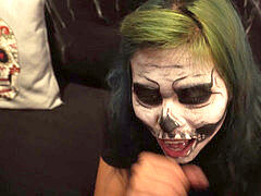 skelleton blow-job for halloween
