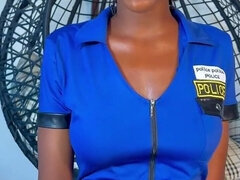 Officer Naughty: Intense Orgasm & Wet Squirting Action