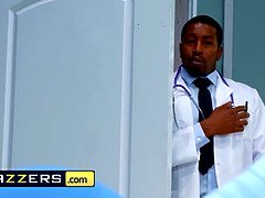 큰 엉덩이, 큰 가슴, 흑인, 오랄섹스, 닥터, Hd, 다른 인종간의, 고함치는