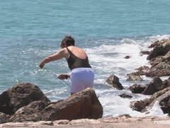 Analny, Blondynka, Obciąganie, Dominacja, Upokorzenie, Latynoska, Ostro, Hiszpański